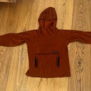 Melanzana Kids' Micro Grid Fleece Hoodie - Size M